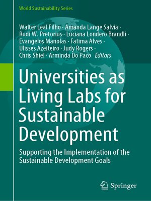cover image of Universities as Living Labs for Sustainable Development